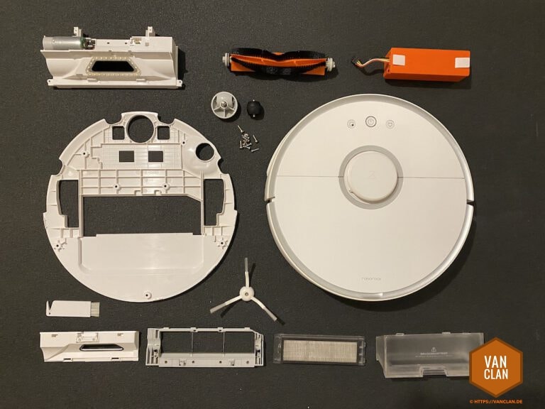 Xiaomi Roborock S50 Saugroboter (und andere) reinigen und Akku tauschen