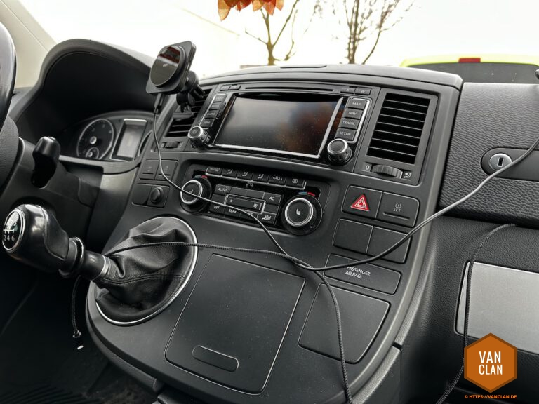 MagSafe Ladegerät im VW Bus Multivan T5 nachrüsten - vanclan.de
