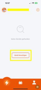 Litime-App Gerät hinzufügen