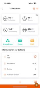 LiTime App - BMS - VW T5 - LiFePO4 als Zweitbatterie im T5