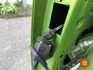 Kontaktflächen Caddy Schiebetür